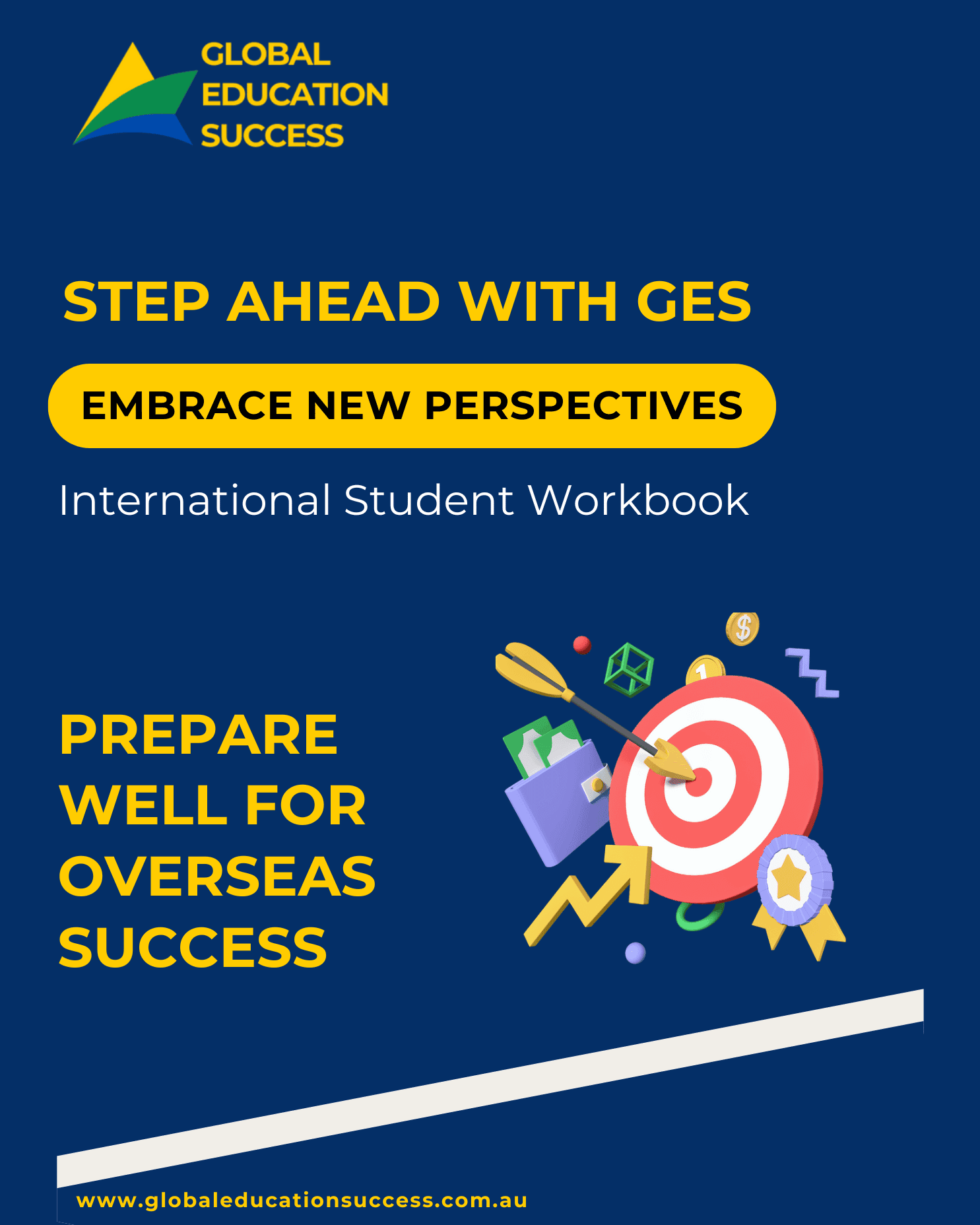 STEP AHEAD: Embrace New Perspectives, a free workbook for international students