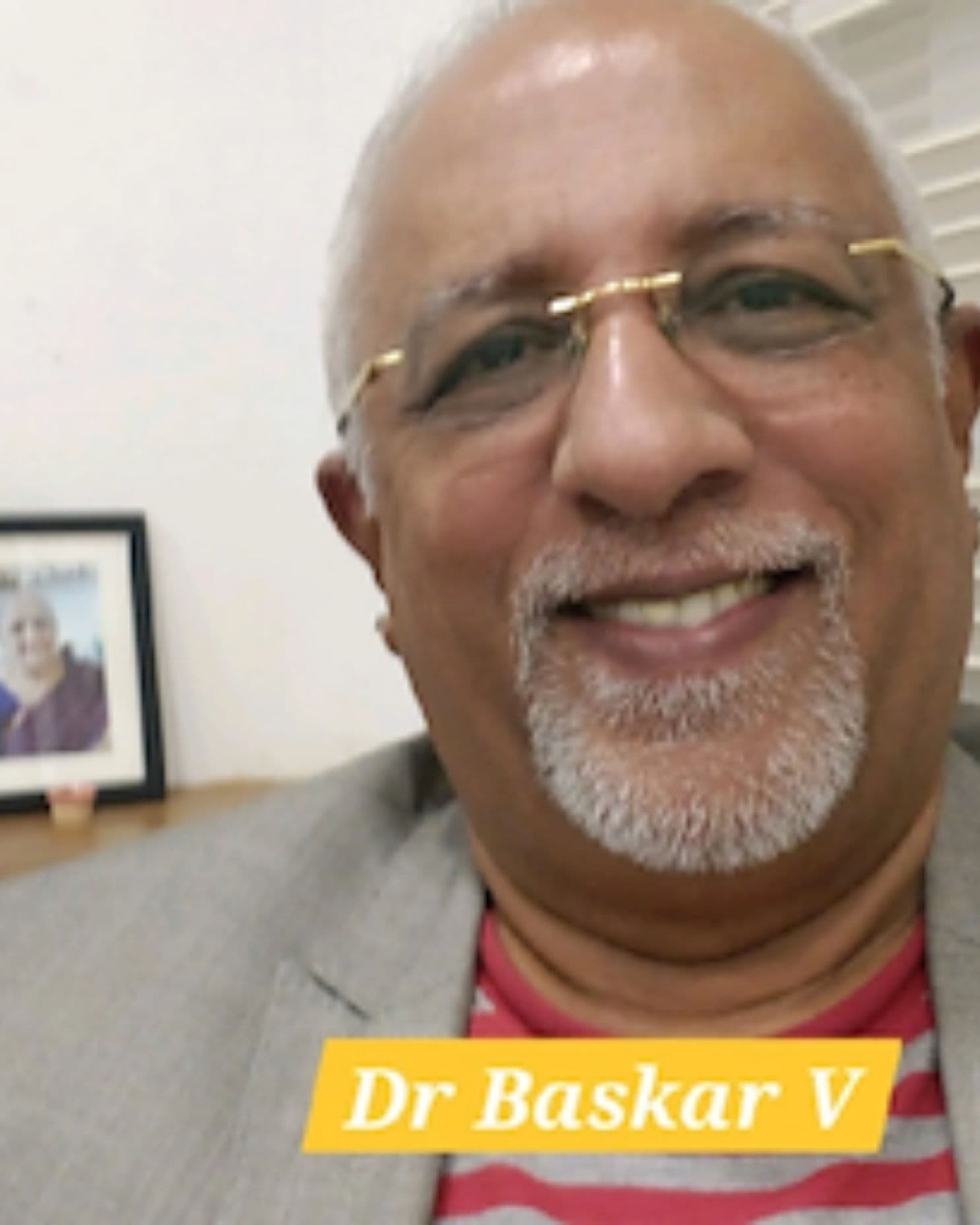 Dr Baskar Venkataramani